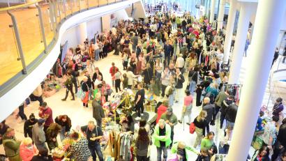Bild: Kunz
Innerhalb von fünf Stunden werden 1500 Besucher gezählt.