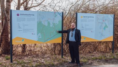 Bild: Susanne Forster
Charles Herold ist seit April Tourismuskoordinator und damit auch Leiter der Tourist-Info in Bärnau.