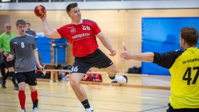Bild: Günter Uschold
Florian Bauer traf vier Mal für den HV.