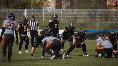 Bild: Sander
Die Mad Bulldogs gewannen ihr Testspiel.