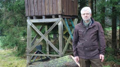 Bild: cvl
Ernst Lang, Wolfsbotschafter für die Nordoberpfalz:: "Ich freue mich über jeden Wolf, den ich zu sehen bekomme!"
