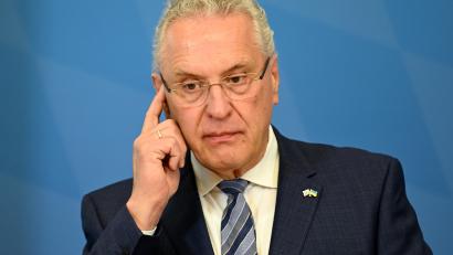 Archivbild: Angelika Warmuth
Bayerns Innenminister Joachim Herrmann (CSU)