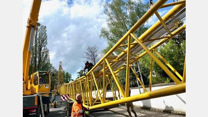 Bild: Gabi Schönberger
Bis Mittwoch ist die Rehbühlstraße im Bereich Behaimstraße komplett gesperrt.