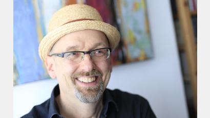 Bild: Melanie Flemme/exb
Poet und Musiker Hubert Treml