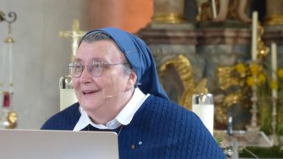 Bild: Roswitha Heining/exb
Schwester Teresa war zu Gast in Erbendorf.