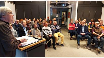 Bild: lg
Mit dem Kapitel „Die Obere Pfalz und Bayern“ erlangt Dr. Christine Paschen ein großes Publikumsinteresse bei ihrer Präsentation im Kulturzentrum des Museums.