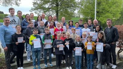 Bild: Andreas Birkner/exb
Die Sportabzeichenverleihung der DJK Windischeschenbach.