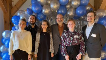 Bild: stn
Die bayrische Delegation (von rechts): 
Vorsitzender und internationaler Schriftführer Felix Steiner, Nina Grünwald, Gerhard Steiner, Annemarie Steiner, 2. Vorsitzender Manuel Würth und Hannah Schoeffel