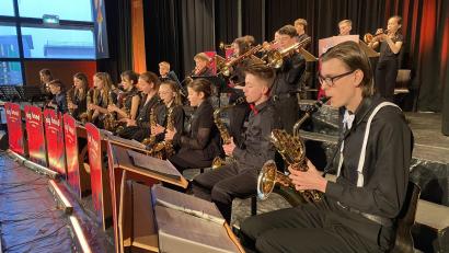 Bild: aub
Aus der Junior Big Band generiert sich der Nachwuchs für die größere Formation.