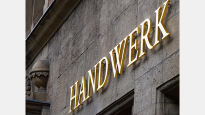 Bild: Jens Kalaene/dpa
Das Handwerk lud zu einem Werkstattgespräch ein.