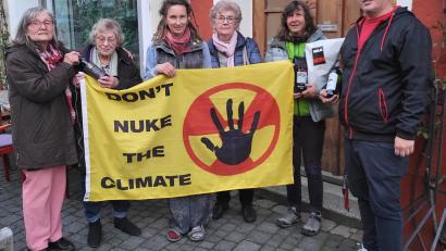 Bild: Hilde Lindner-Hausner/exb
Das "BI gegen atomare Anlagen" hat ein neues Vorstandsteam.