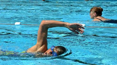 Symbolbild: Petra Hartl
Vom 9. Mai an wird in Auerbach wieder im Freibad geschwommen.