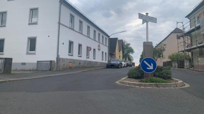 Bild: mte
Die "Dorfmitte" Neunkirchens wird sich noch heuer gravierend verändern.