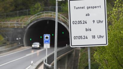 Bild: Gabi Schönberger
Der Mühlbergtunnel bei Neustadt/WN wird von Donnerstag bis Dienstag, 2. bis 7. Mai, gesperrt.