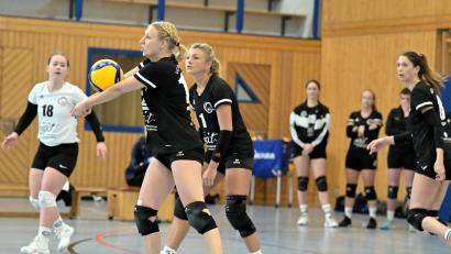 Bild: Hubert Ziegler
Linda Kramer und ihre Teamkolleginnen vom VC Amberg verpassten den Aufstieg in die Bayernliga.
