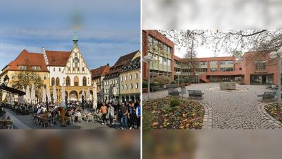 Bildmontage: Oberpfalz-Meiden, Laura Fröhler – Bilder: Petra Hartl (links), Wolfgang Steinbacher
Amberg und Weiden als Partnerstädte? Um diese Frage geht es in einer Pressemitteilung der Weidener CSU.