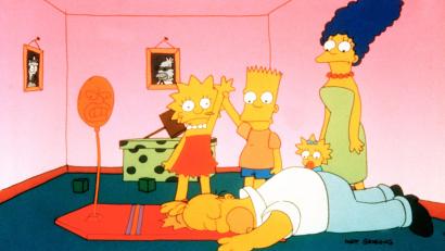 Bild: TM Twentieth Century Fox Film/ProSieben
Ein bisschen blass und nichtssagend waren die Simpsons (hier ein Bild aus der ersten Staffel) zu Beginn ihrer Karriere, findet Wolfgang Ruppert.