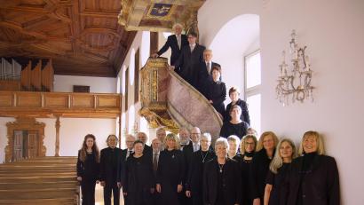 Bild: Jana Müller
Die Amberger Chorgemeinschaft im Kongregationssaal von St. Georg.