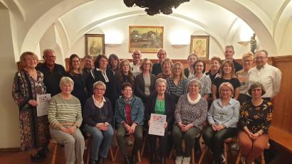 Bild: Turnverein Waldsassen/exb
Viele treue Mitglieder zeichnete der Turnverein Waldsassen in der Jahreshauptversammlung im Gasthof Prinzregent Luitpold aus.
