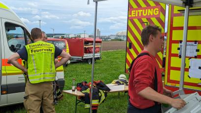 Bild: wrl
Zwischen Schwandorf und Schwarzenfeld wird am Montagnachmittag eine Fliegerbombe gefunden.