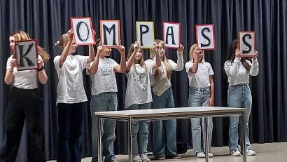 Bild: Kunz
Stärke und Selbstbewusstsein: Die Sophie-Scholl-Realschule ist "Kompass""-Realschule.