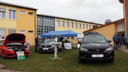 Bild: lep
Von A wie Automobile bis Z wie Zugmaschinen finden Besucher von Handel, Handwerk bis Dienstleistungen ein breites Spektrum.