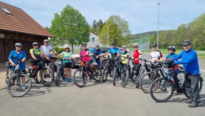 Bild: bkr/exb
Um eine E-Bike-Gruppe ist die Radsportabteilung des SV Immenreuth angewachsen.