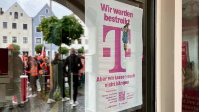Bild: Gabi Schönberger
Die Läden in der Weidener Innenstadt blieben am Dienstag geschlossen.