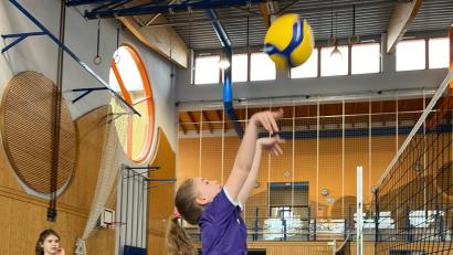 Bild: Susanne Gebhard/exb
Voller Einsatz beim Grundschulcup an der Schule Hahnbach.
