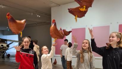 Bild: lis
Moderne Kunst erlebten die Schülerinnen und Schüler aus Sulzbach-Rosenberg im Arken Modern Art Museum in Ishoj.