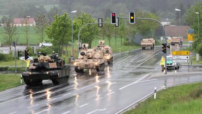 Bild: Capt. John Farmer
In den kommenden Tagen werden mehr Militärfahrzeuge zwischen Grafenwöhr und Hohenfels unterwegs sein.