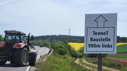 Symbolbild: Wolfgang Würth
Darf Tennet auch im Norden der Oberpfalz bald richtig am Süd-Ost-Link bauen.
