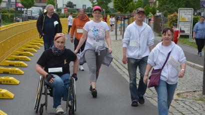 Bild: jr
Menschen mit und ohne Handicap nahmen teil.