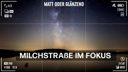 Bild: Peter Müller
Einmal die Milchstraße fotografieren. Für viele Fotografen und Fotografinnen ist das Traum und gleichzeitig Herausforderung. Mit der richtigen Einstellung – an der Kamera und beim Kameramann – ist das eigentlich kein Problem.