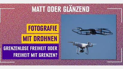 Bild: Marina Gube
Drohnenpiloten haben es schwer wenn sie alles richtig machen und die aktuellen Regeln und Sperrgebiete einhalten wollen.