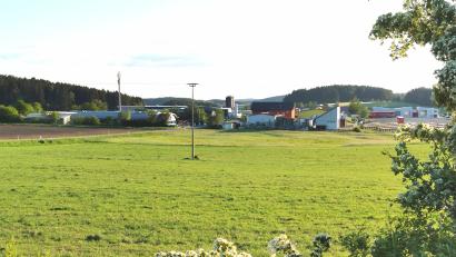 Bild: Portner
Neue Gewerbeflächen in Oberviechtach wird es auf der 3,8 Hektar großen Wiese angrenzend ans Industriegebiet West Oberviechtach (ungemähte Fläche) geben, sowie im Feld gegenüber, welches neu in den Flächennutzungsplan aufgenommen wurde.