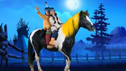 Bild: Wille Entertainment/exb
Yakari und Kleiner Donner.
