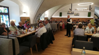 Bild: Helmut Plommer/exb
Gut besucht war die Muttertagsfeier der AWO Waldsassen.