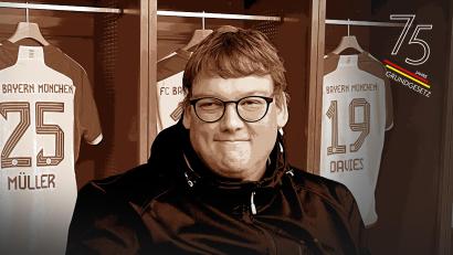 Bild: Grundler/exb; Bildmontage: Laura Fröhler
Alexander Grundler ist Behindertenbeauftragter der Stadt Weiden und sitzt selbst im Rollstuhl.