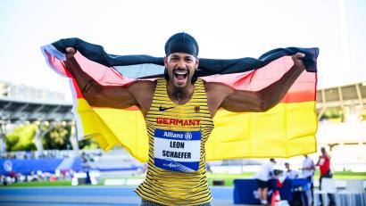 Bild: Tom Weller/Förderverein Para Leichtathletik/dpa
Gewann bei der Para-WM Gold üebr 100 Meter: Leon Schäfer.