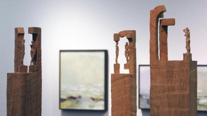 Bild: Georg Birner 
So sehen einige der Exponate aus, die derzeit in der Stadtgalerie Alte Feuerwache in Amberg zu sehen sind.