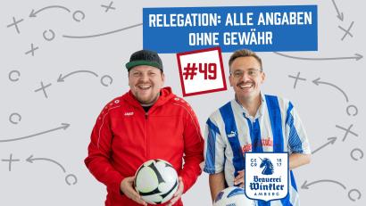 Bild: Marina Gube
Bald wird ihnen das Lachen vergehen - nämlich dann, wenn Faktenschecki und Tracer versuchen, die Relegation komplett zu verstehen.