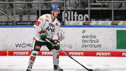 Bild: Sport in Augsburg/exb
Niklas Länger kommt vom DEL-Club Augsburger Panther und wird die Defensive der Blue Devils verstärken.