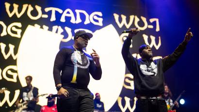 Bild: Georg Hochmuth/APA/dpa
Der Wu-Tang Clan erschuf Anfang der 1990er Jahre einen neuen Hip-Hop-Stil (Archivbild).