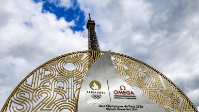 Bild: Robert Michael/dpa
Die Olympischen Spiele 2024 in Paris finden vom 26. Juli bis zum 11. August statt.