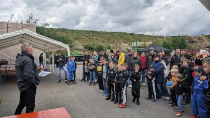 Bild: MSC Tirschenreuth/exb
91 Teilnehmer gingen beim Jugend-Kartrennen des MSC Tirschenreuth an den Start.