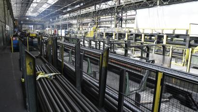 Archivbild: Petra Hartl
Die Produktion im Rohrwerk Maxhütte wird eingestellt. Da bislang noch kein neuer Investor gefunden wurde, beginnt das Insolvenzverfahren nun offiziell.
