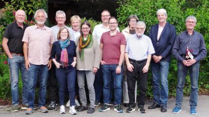 Bild: : Norbert Mitlmeier/exb
Der neue Vorstand der Ursensollener SPD (von links): Norbert Schmid, Norbert Mitlmeier, Stephan Buntenbach, Amalie Reichenberger, Kirsten Krey-Buntenbach, Anja Rönnebeck, Alexander Keil, Daniel Reichenberger, Sigrid Rischke, Peter Moschinski, Michael Rischke, Klaus Kohls, Nicht auf dem Bild: Annemarie Lehmeier und Josef Mörtl.