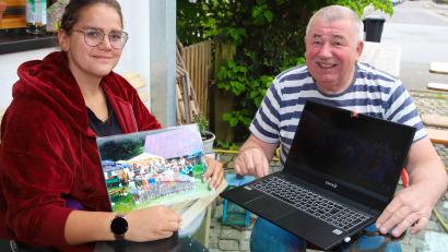Bild: war
Seit Januar läuft die Planung für die inzwischen 30. Auflage des UPW-Zeltlagers. „Sonst würden wir es nicht schaffen“, sagt Magdalena Zwack (links), die mit Logistik-Chef Ulrich Danzer das Lager leitet.