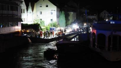 Bild: Nikolaus Kreuzer
Montagabend wurden die Bewohner der Werftstraße evakuiert. Für die Betroffenen wurde eine Notunterkunft eingerichtet.